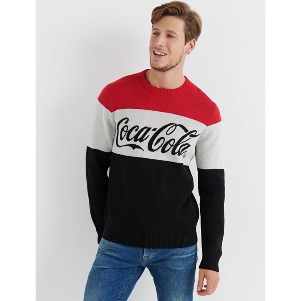 Lucky brand Coca Cola sweater